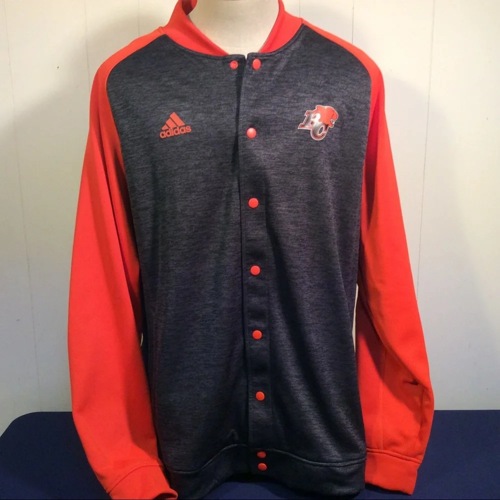 Adidas CFL British Columbia Lions Varsity Jacket Men’s Size XXL